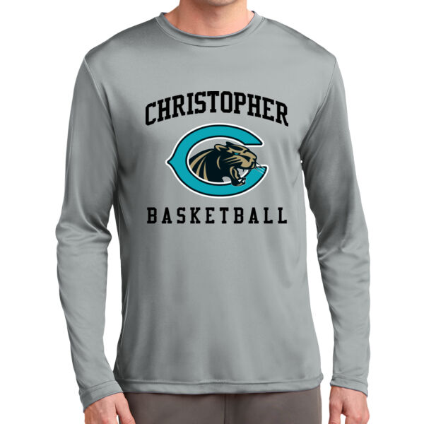 Christopher Boys Basketball Long Sleeve PosiCharge Competitor Tee Thumbnail