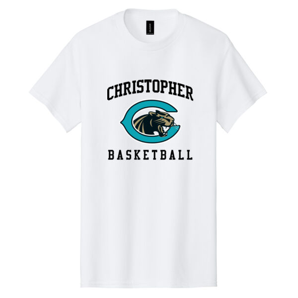 Christopher Boys Basketball Heavy Cotton 100% Cotton T Shirt Thumbnail