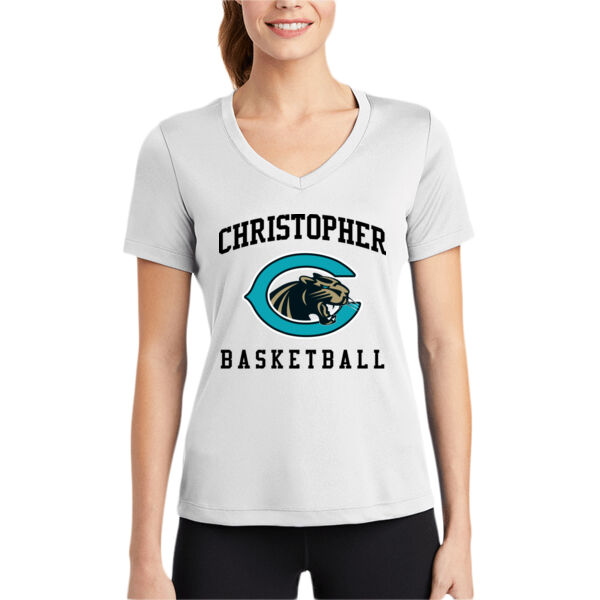 Christopher Boys Basketball Ladies Heavy Cotton 100% Cotton T Shirt Thumbnail