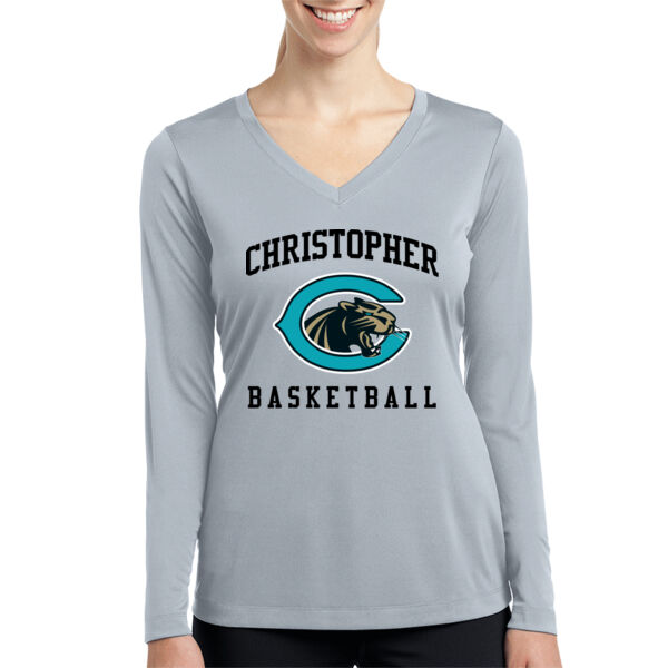 Christopher Boys Basketball Ladies Heavy Cotton 100% Cotton T Shirt Thumbnail